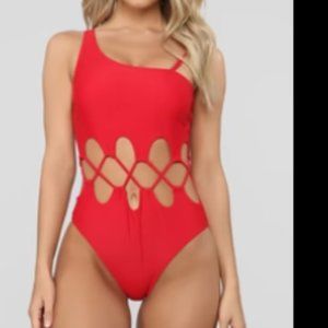 NEVER WORN Red One Piece